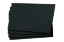 Papel negro ligero - formato a elección - Papeles de colores - 10doigts.fr