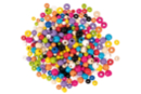 Wooden Beads, Assorted Sizes and Colors - 300 Beads - Wood Beads - 10doigts.fr
