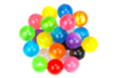 Round "Shine" Beads - 25 Beads - Acrylic Beads - 10doigts.fr
