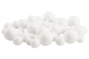 Small Styrofoam Balls - 60 Pieces - Styrofoam Balls - 10doigts.fr
