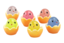 Mini pollitos en resina - 6 unidads - Accesorios decorativos de Pascua - 10doigts.fr