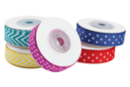Patterned Grosgrain Ribbons - 5 Pieces - Ribbons and Bias - 10doigts.fr