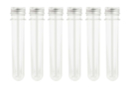 Tuberías de plástico con tapa - 6 unidads - Plástico Transparente - 10doigts.fr