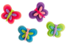 Foam Stickers - Butterflies - 8 pcs - Felt Stickers - 10doigts.fr
