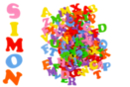 Stickers letras mayúsculas de goma - 182 pcs - Gomets alfabéticos y de mensajes - 10doigts.fr