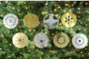 Kit bolas de Navidad a perforar - 30 unidads - Bolas de Navidad DIY - 10doigts.fr
