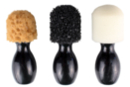Fancy Stamps with Handle - 3 Pieces - Foam Stamps, Sponges - 10doigts.fr