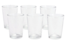 Straight Glasses 20 cl - 6 Pieces - Glass Supports - 10doigts.fr