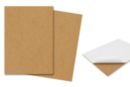 Adhesive Cork Sheets (A4) - Thickness: 3 mm - Pack of 2 - Cork Supports - 10doigts.fr
