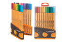 Stabilo fine tip pens assorted colors 20 pack - Fine Tip Markers - 10doigts.fr