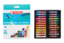 24 pastels à l'huile, soluble à l'eau - Pastels and Charcoal 59206 - 10doigts.fr