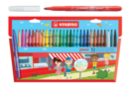 30 rotuladores de colorear Stabilo Power - Rotuladores de punta media - 10doigts.fr
