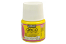 Acrylique déco mate, 45 ml - Jaune citron - Matte Acrylic Paint 59152 - 10doigts.fr