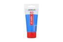 Acrylique Talens 75 ml - bleu outremer 512 - Satin Finish Acrylic Paint - 10doigts.fr