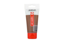 Acrylique Talens 75 ml - marron foncé 403 - Satin Finish Acrylic Paint 59255 - 10doigts.fr