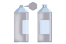 Aerosol acrylic paint Silver - 400 ml - Spray Paint 13212 - 10doigts.fr