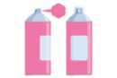 Aerosol Acrylic Paint Pink - 400 ml - Spray Paint 13200 - 10doigts.fr