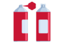 Acrylic paint aerosol Red - 400 ml - Spray Paint 13201 - 10doigts.fr