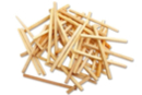 Cerillas naturales - 3 lotes de 500 (1500 cerillas) - Accesorios en madera 14947 - 10doigts.fr
