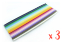 Quilling Strips (x 1200) - 16 cm x 3 mm - 20 colors - Quilling Papers 06029 - 10doigts.fr