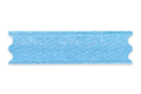 Blue satin ribbon (width 6 mm) - 20 m - Ribbons and Bows - 10doigts.fr