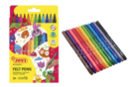 JOVI Medium Tip Markers - 1 Pack of 12 Markers - Medium-Tip Markers 59636 - 10doigts.fr