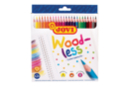 Woodless colored pencils - Box of 24 crayons - Colored Pencils - 10doigts.fr