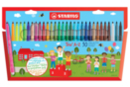 Stabilo Trio Fine Tip (0.7 mm) - 30 Markers - Fine Tip Markers 59230 - 10doigts.fr