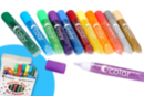 Glitter Glue Pens 10 ml (12 colors) - 50 pieces - 3D Effect Glue 35002 - 10doigts.fr