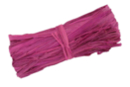 50g bundle of fuchsia raffia - Raffia and Straw 03462 - 10doigts.fr
