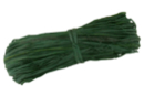 50g bundle of dark green raffia - Raffia and Straw 03556 - 10doigts.fr