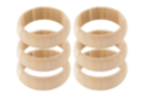 Pulseras de madera Ø 7 cm para decorar - Pack de 6 - Pulseras 07408 - 10doigts.fr