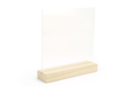 Acrylic imprint frame + base - 15 cm - Wooden Photo Frames - 10doigts.fr