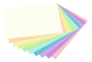 Cartas ligeras Formato A4 (10 colores pastel) - 100 hojas - Papel formato A4 - 10doigts.fr
