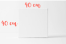 Châssis coton 40 x 40 cm - 1 chassis - Stretched Frames and Canvas Boards 10713 - 10doigts.fr