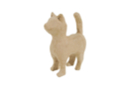 Gato de papel maché 12 cm - Animales de cartón 33171 - 10doigts.fr