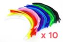Limpiapipas coloridos, L: 30 cm - Ø 6 mm - Set de 1000 - Limpiapipas 11511 - 10doigts.fr