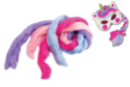 Cabello unicornio - Coronas y Sombreros para Carnaval: Manualidades para Niños - 10doigts.fr