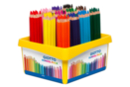 Cajón de 108 crayones de colores GIOTTO Mega - Lápices de colores 11739 - 10doigts.fr