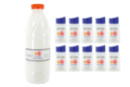 Cola vinílica 10 frascos de 80 ml + REGALO Frasco de 1 litro - Pegamento Escolar 02790 - 10doigts.fr