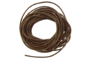 Leather cord Ø 1 mm - Dark brown - Leather Cord - 10doigts.fr