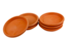 Bandejas de terracota Ø 10 cm - 6 unidads - Soportes de cerámica para decorar - 10doigts.fr