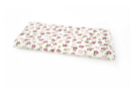 Coupon de tejido de algodón impreso ( 43 x 53 cm ) - flor burdeos y rosa - Telas en ofertas 30125 - 10doigts.fr