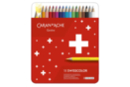 Swisscolor Colored Pencils - 18 Colors - Fusains, sanguines & craies 60201 - 10doigts.fr