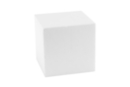 8 cm Styrofoam Cube, individual unit - Decorative Shapes - Styrofoam - 10doigts.fr