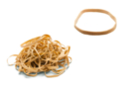 Elastiques moyens Ø 9 cm, largeur 6 mm - 55 pièces - Fasteners and Organizers 02344 - 10doigts.fr