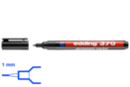Rotulador permanente negro - Punta fina 1 mm - Rotuladores permanentes - 10doigts.fr