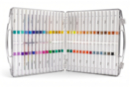 Valisette de 60 feutres acryliques - pointe large - Paint Markers - 10doigts.fr