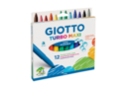 GIOTTO Turbo Maxi Markers - 1 box (12 markers) - Broad Tip Markers 02415 - 10doigts.fr