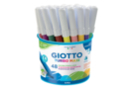 GIOTTO Turbo Maxi Markers - 1 pot (48 markers) - Broad Tip Markers 01632 - 10doigts.fr